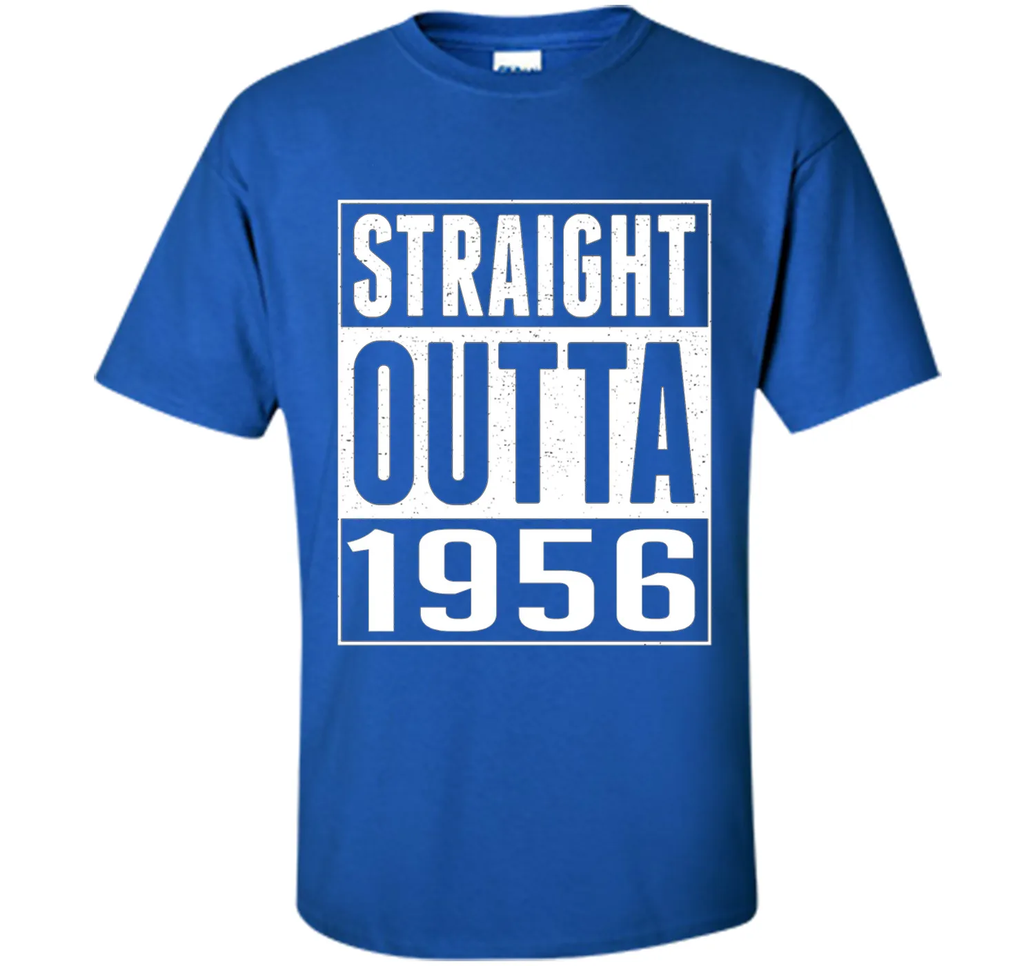 61th Birthday Gift T-Shirt STRAIGHT OUTTA 1956 Shirt