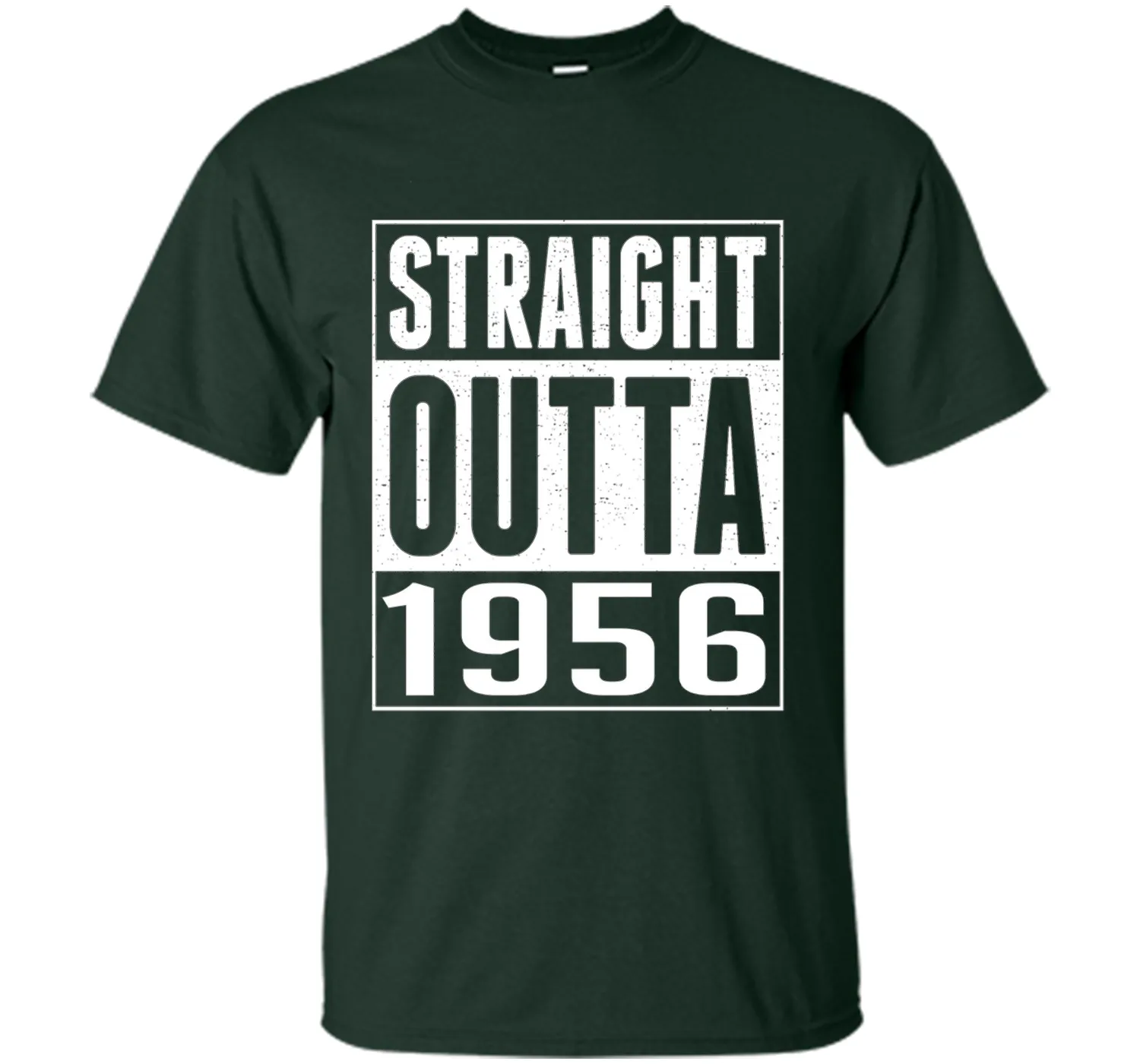 61th Birthday Gift T-Shirt STRAIGHT OUTTA 1956 Shirt