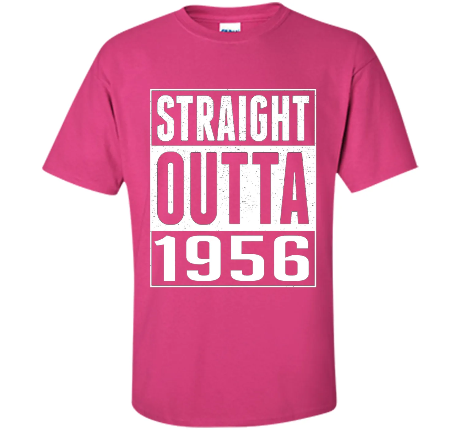 61th Birthday Gift T-Shirt STRAIGHT OUTTA 1956 Shirt