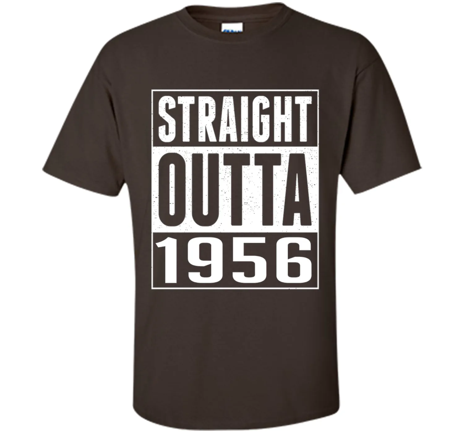 61th Birthday Gift T-Shirt STRAIGHT OUTTA 1956 Shirt