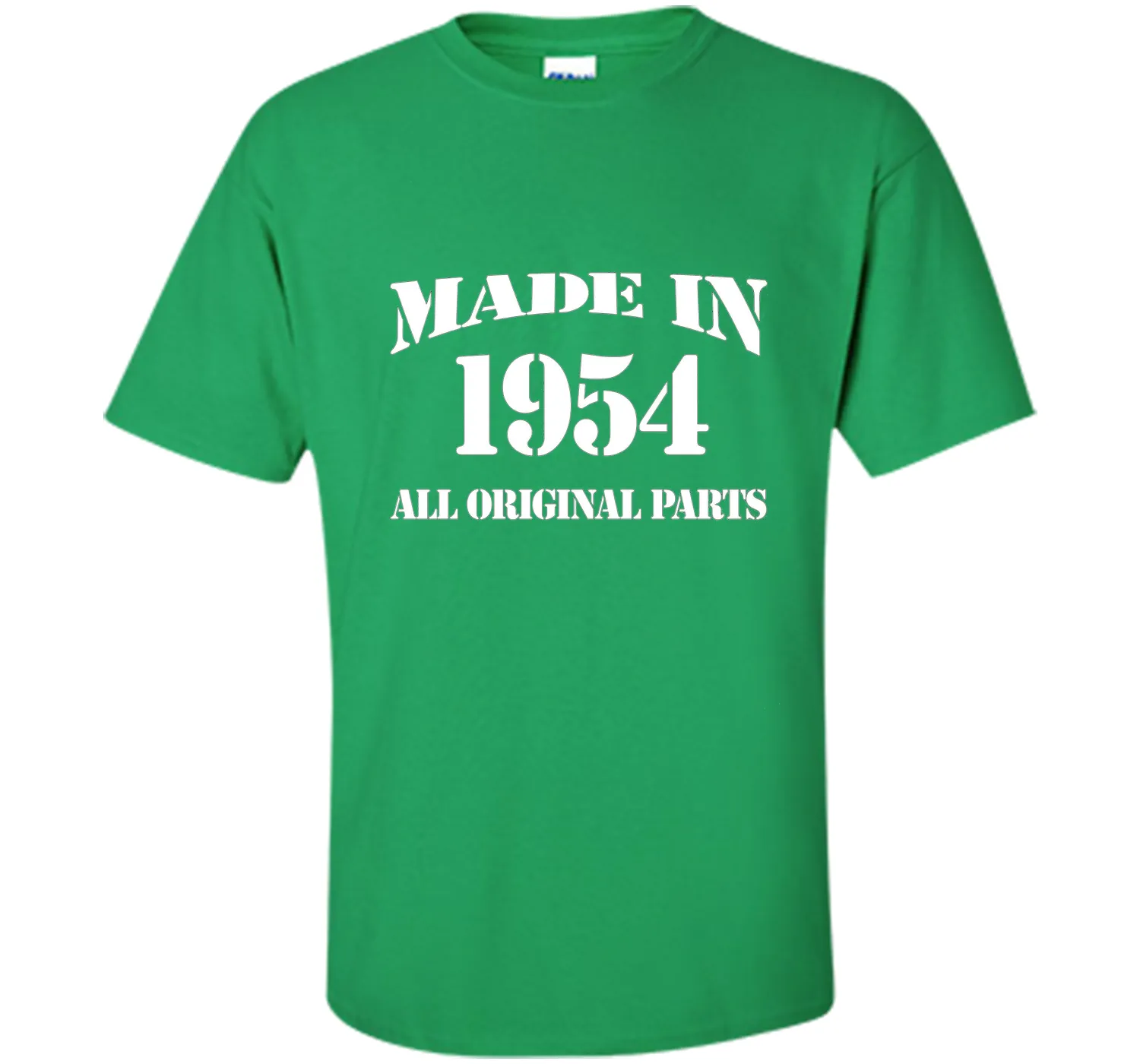 62th Birthday Gift Made In 1954 All Original Parts T-Shirt