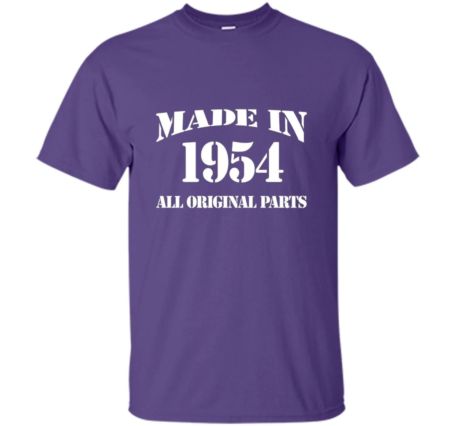 62th Birthday Gift Made In 1954 All Original Parts T-Shirt