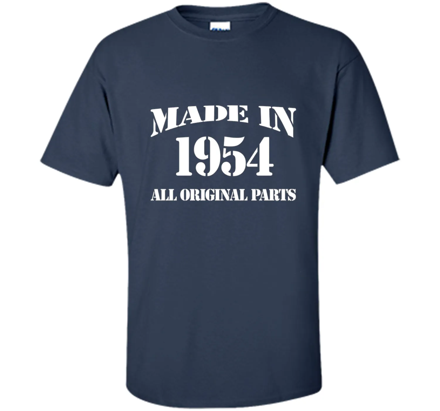 62th Birthday Gift Made In 1954 All Original Parts T-Shirt