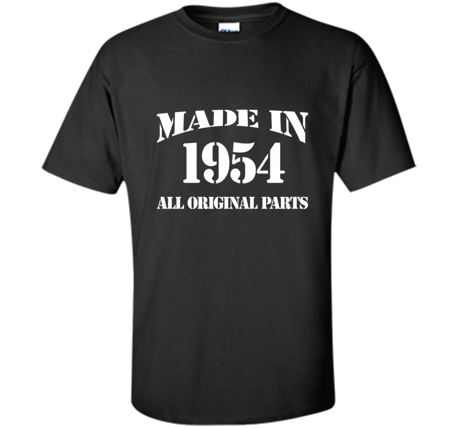 62th Birthday Gift Made In 1954 All Original Parts T-Shirt