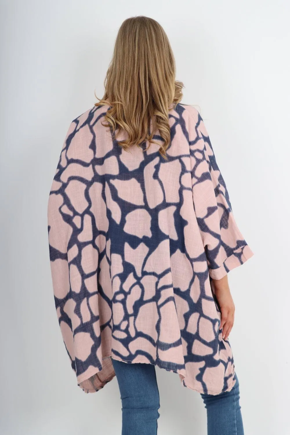 Animal Print Oversized Tunic