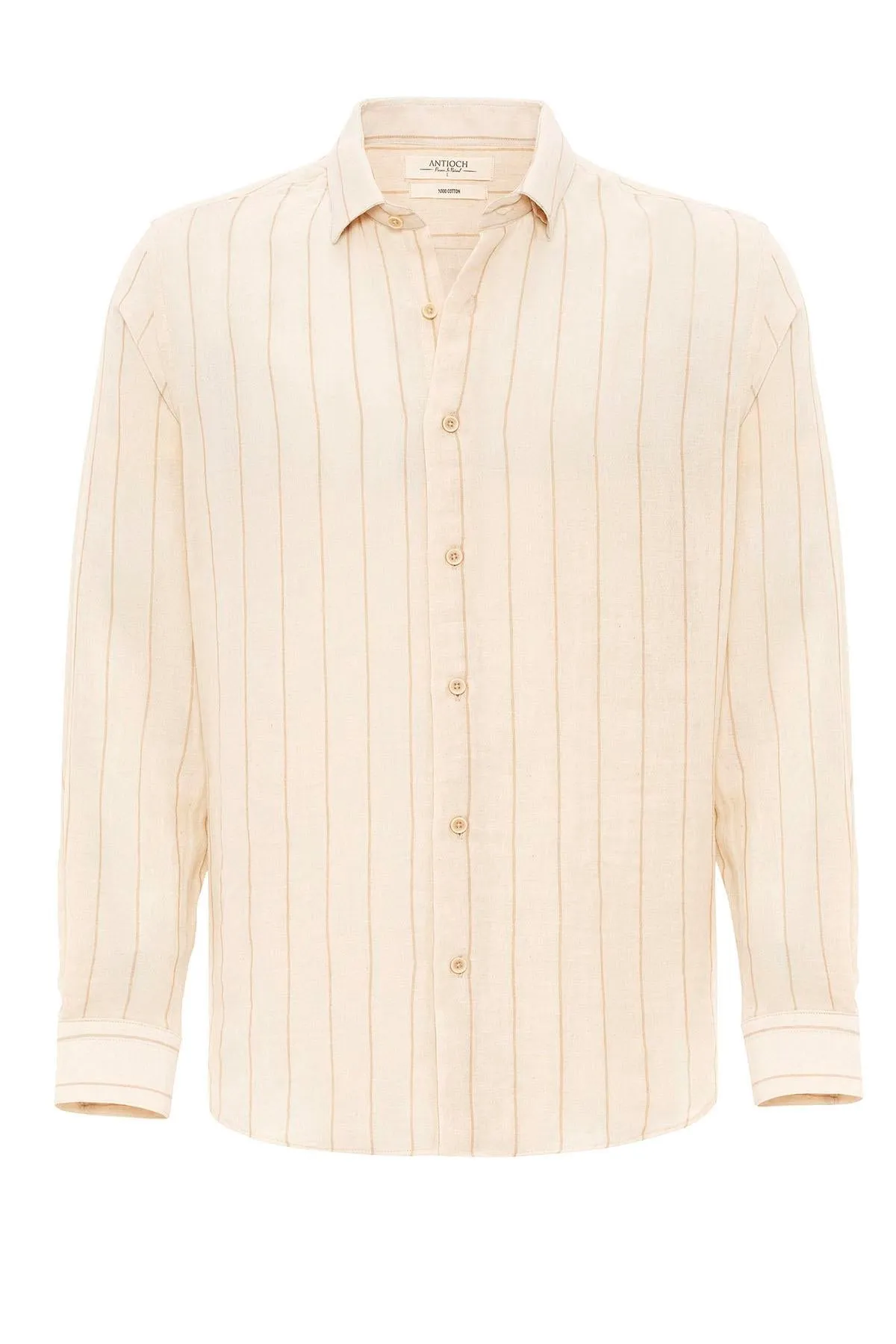 ANT Slim Fit Striped Men's Shirt - Norfolk
