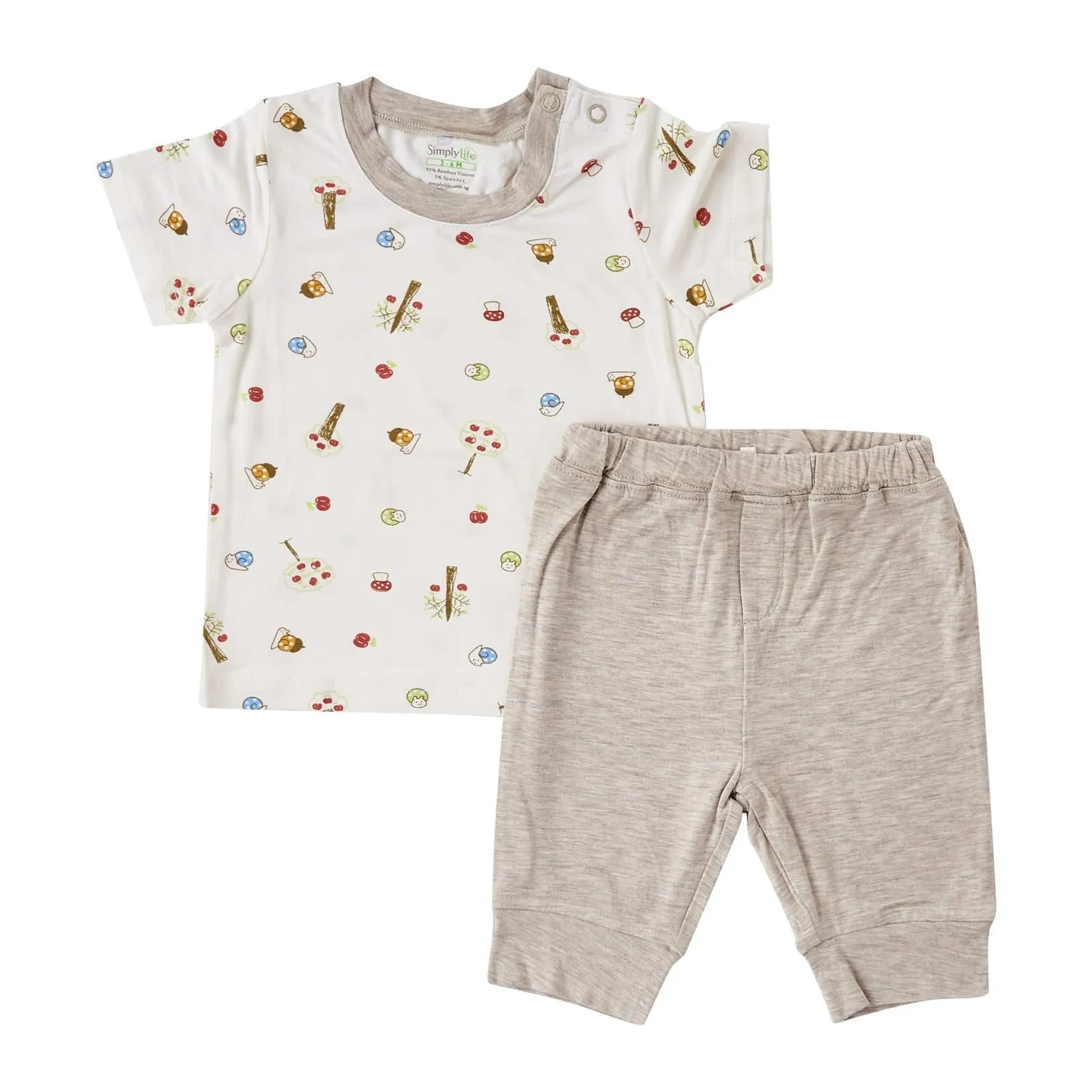 Apples - Baby Tee & Sweatpants Set