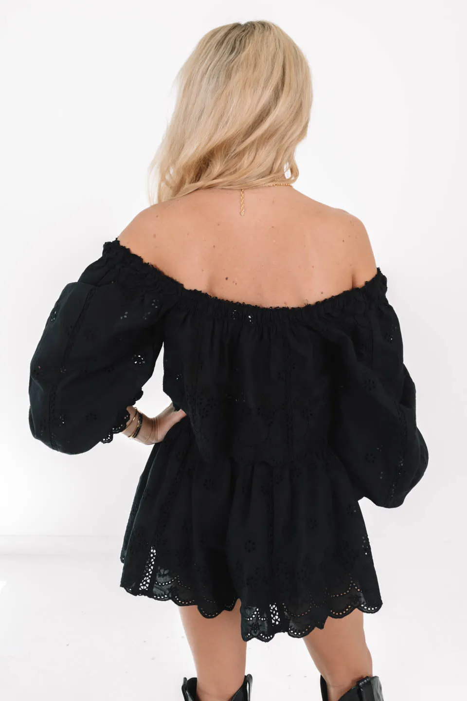 Boho Breeze Top - Black