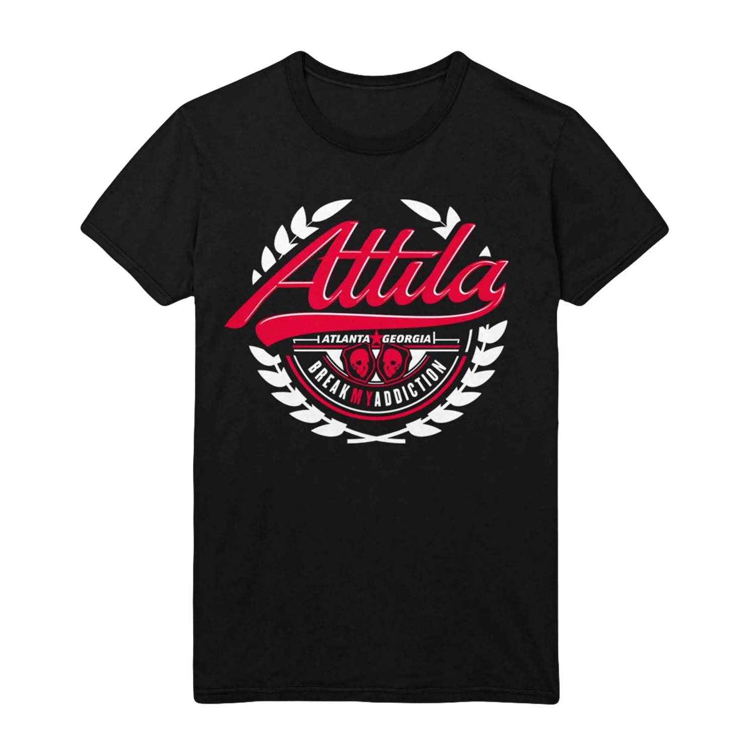 Break My Addiction Black Tee