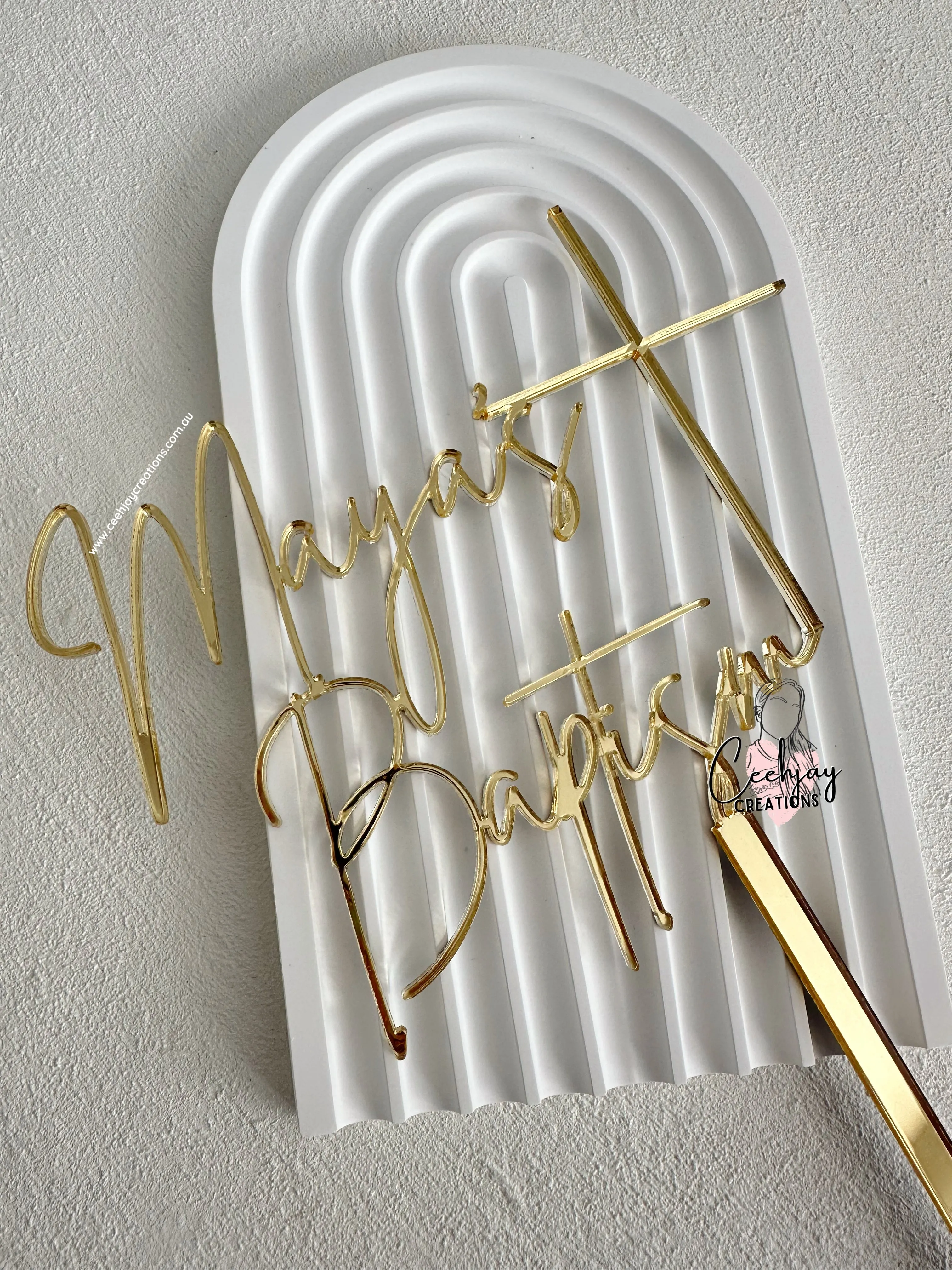 Cake Topper/Fropper - Single Layer