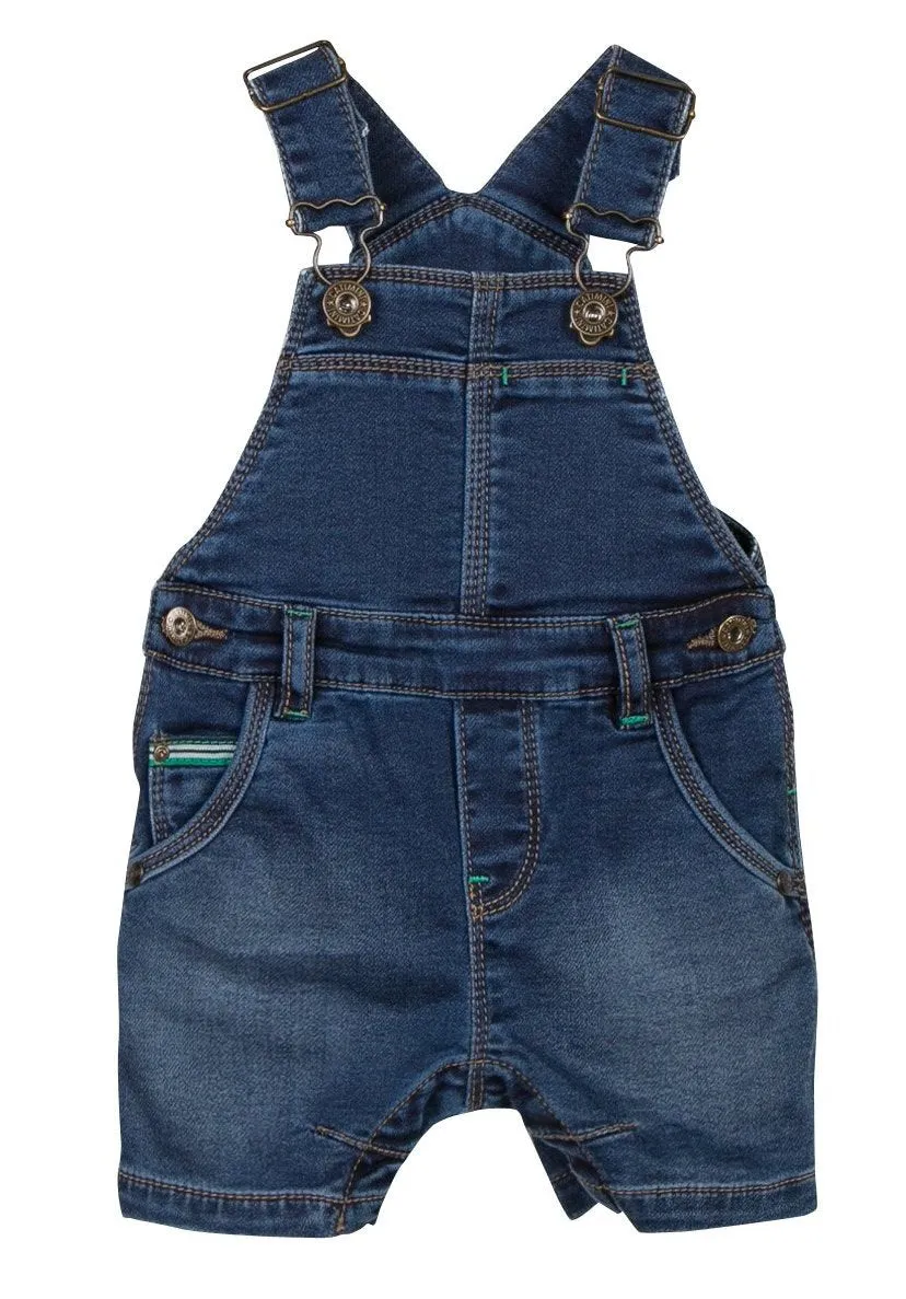 Catimini Salopette Fleece Denim Overall