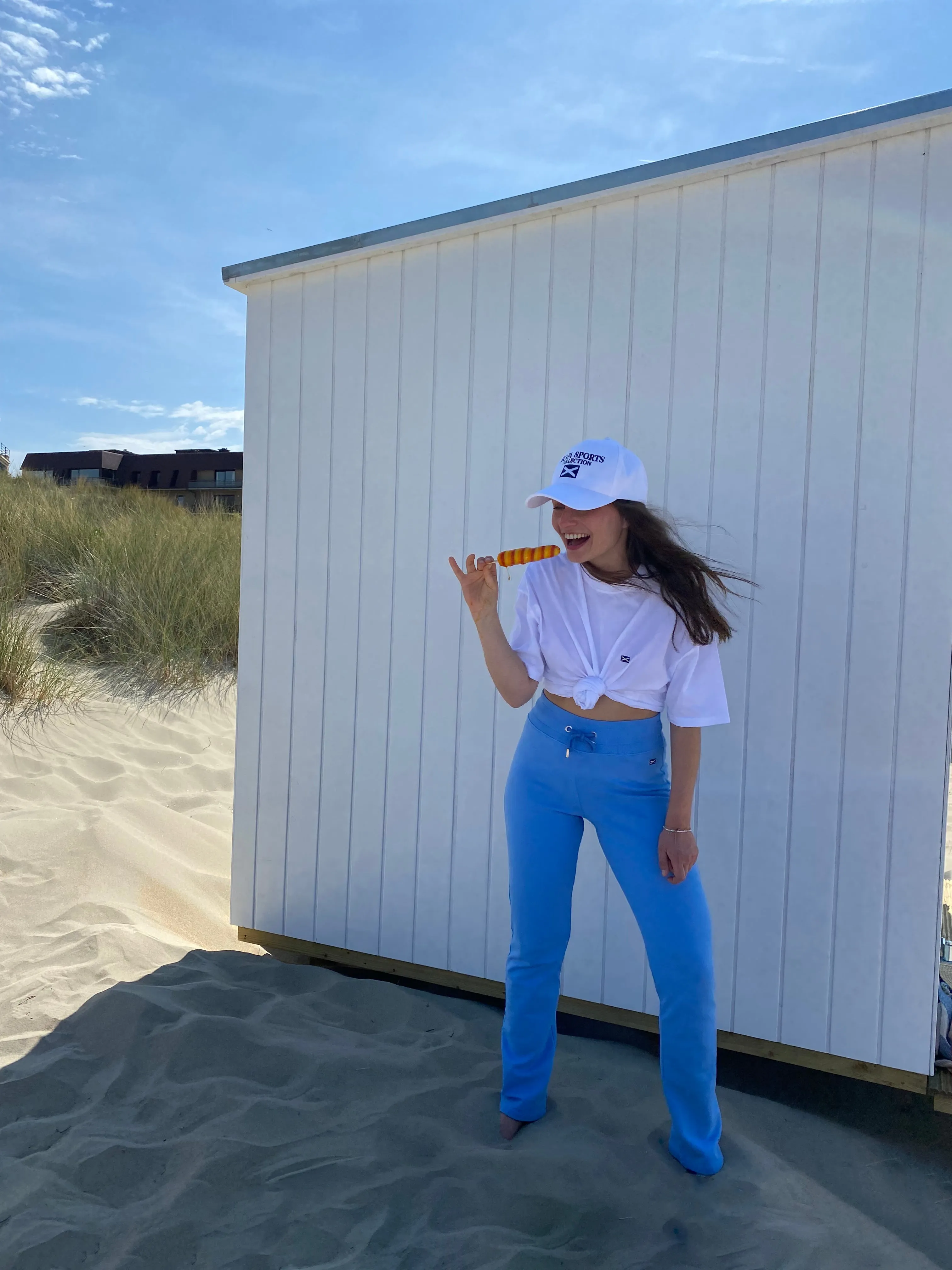 COTTON TROUSERS TIESTA