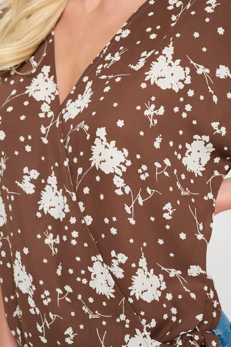 Dallas Side-Tie Dolman Sleeve Top