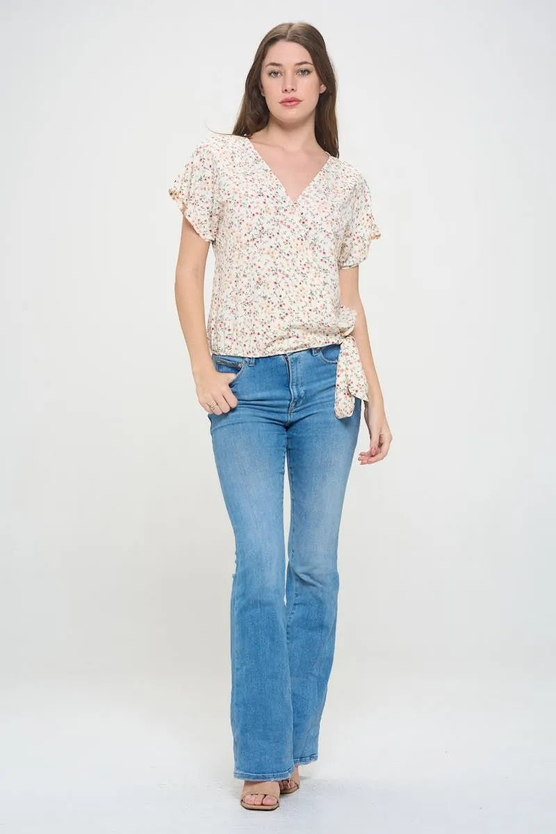 Dallas Side-Tie Dolman Sleeve Top