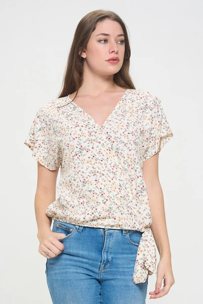 Dallas Side-Tie Dolman Sleeve Top