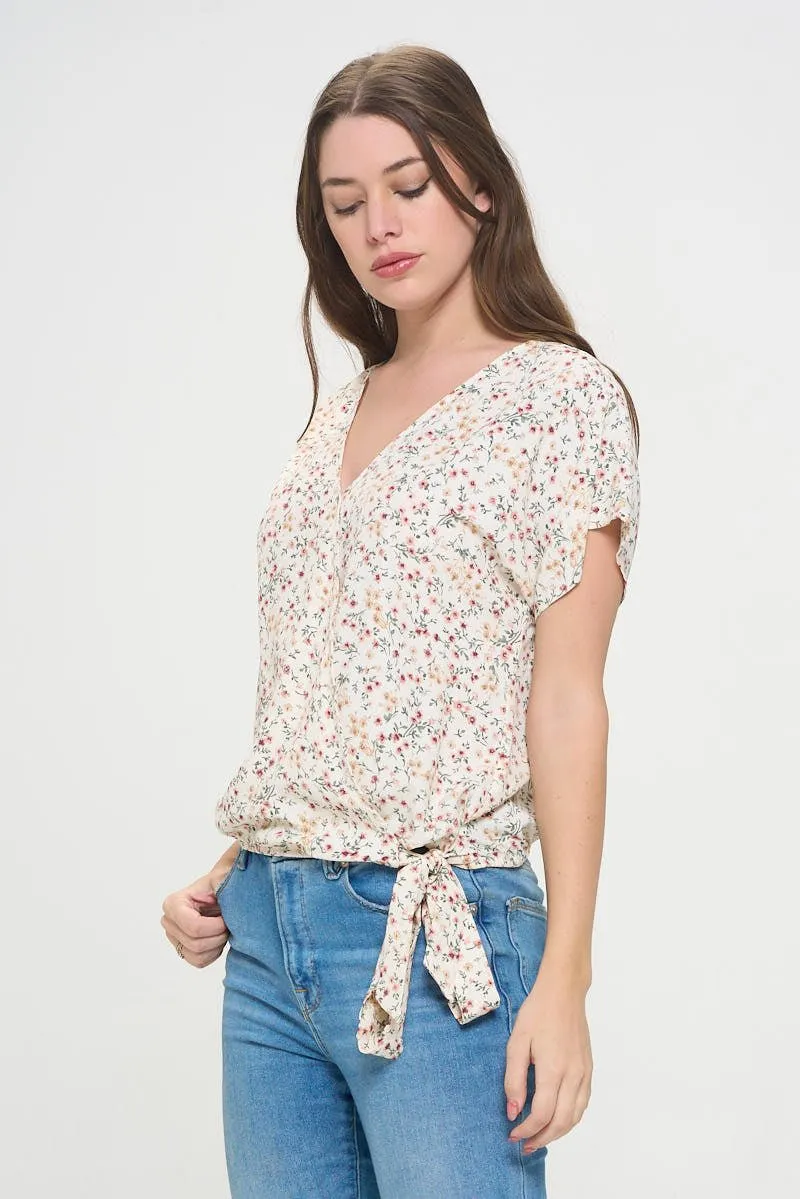 Dallas Side-Tie Dolman Sleeve Top