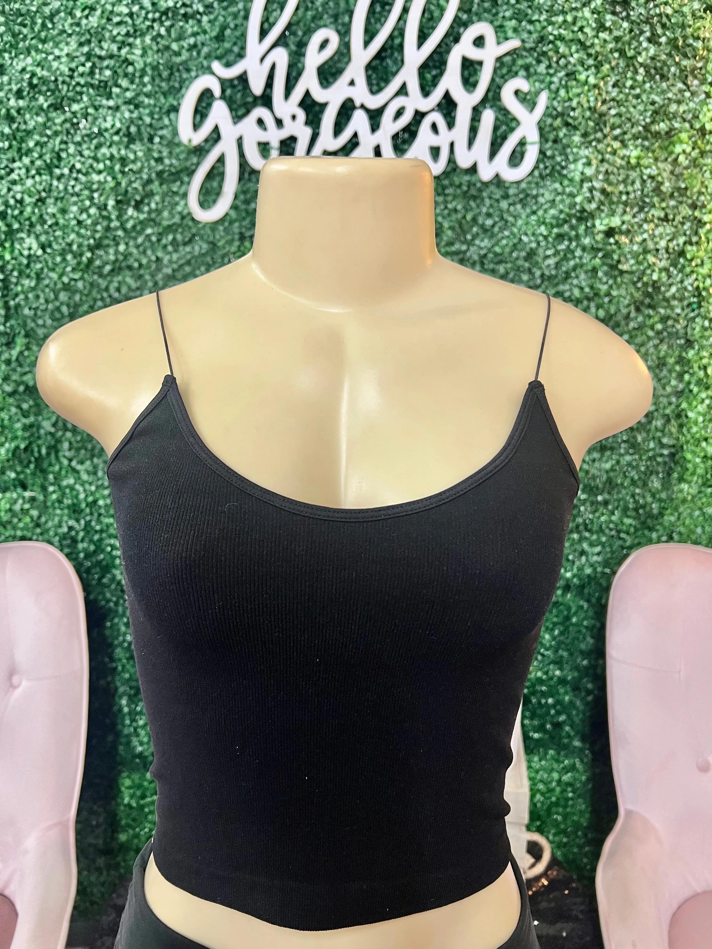 Done Deal Basic Ribbed Tank