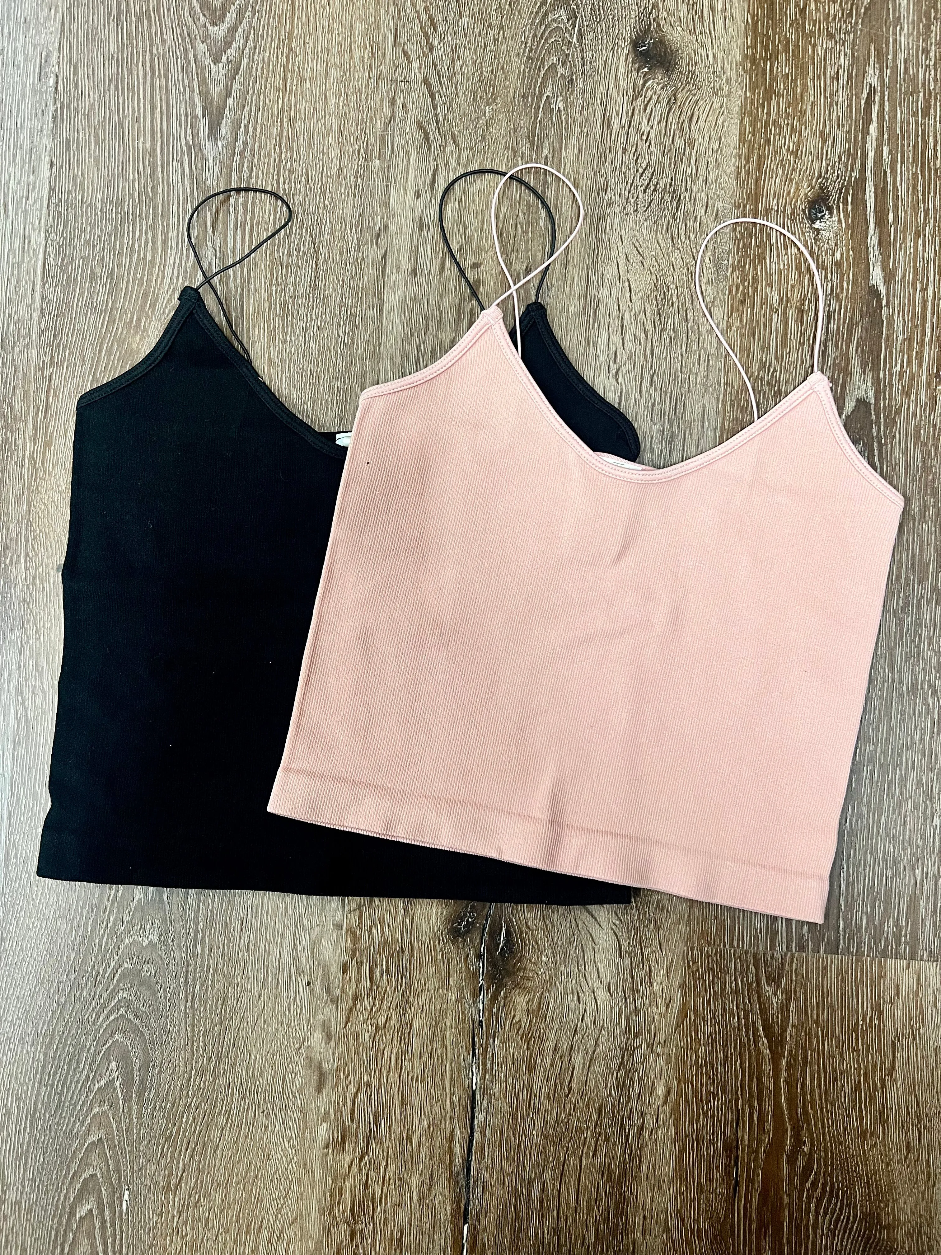 Done Deal Basic Ribbed Tank