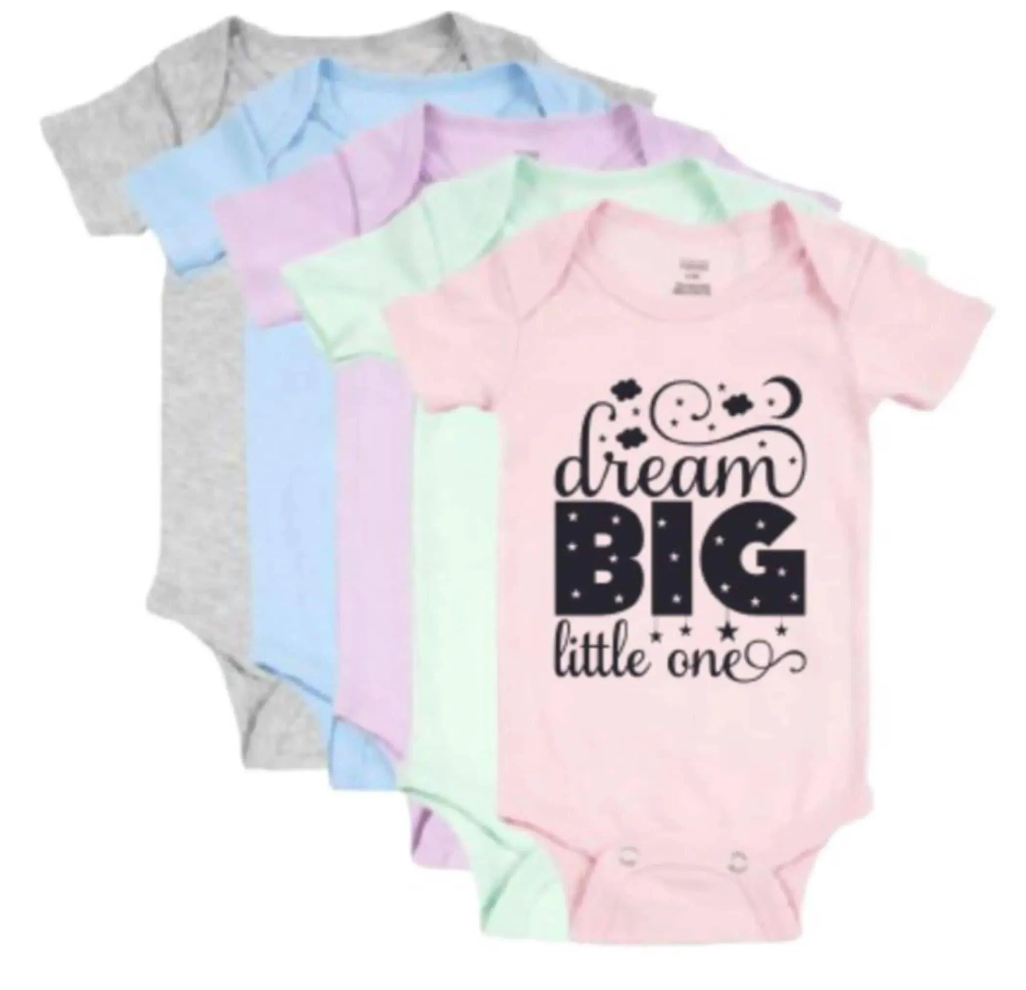 Dream Big Little One Design Bodysuit