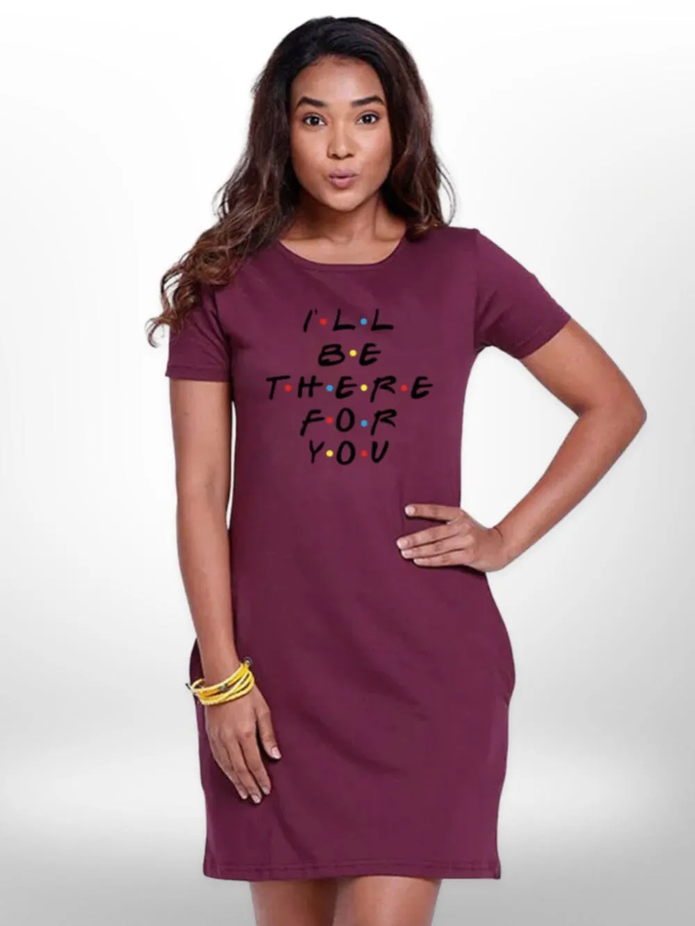 Fashionable Long T-shirt For Women's