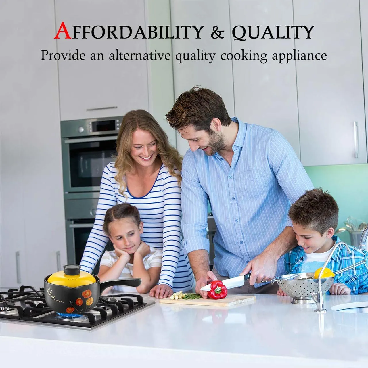 Gasland Chef 24" GH60SF Built-in Gas Stove Top, Stainless Steel LPG, Natural Gas Cooktop, 4 Sealed Burners, ETL