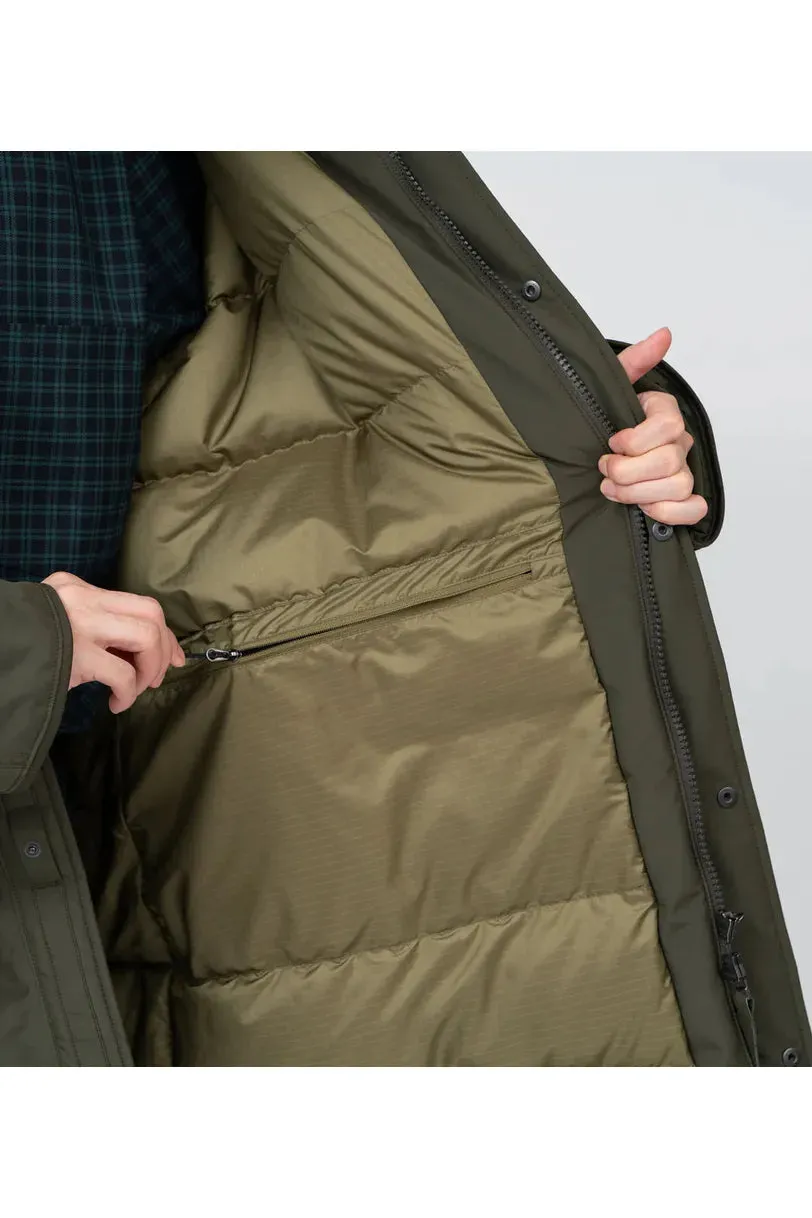 GORE-TEX Long Down Coat - Navy