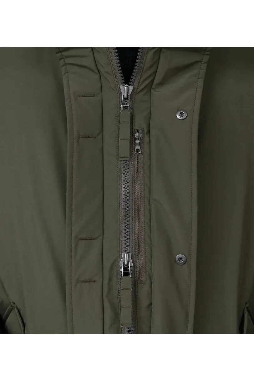 GORE-TEX Long Down Coat - Navy