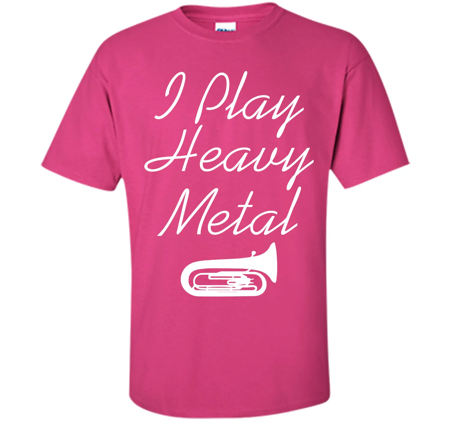 I Play Heavy Metal Funny Tuba T-shirt T-Shirt