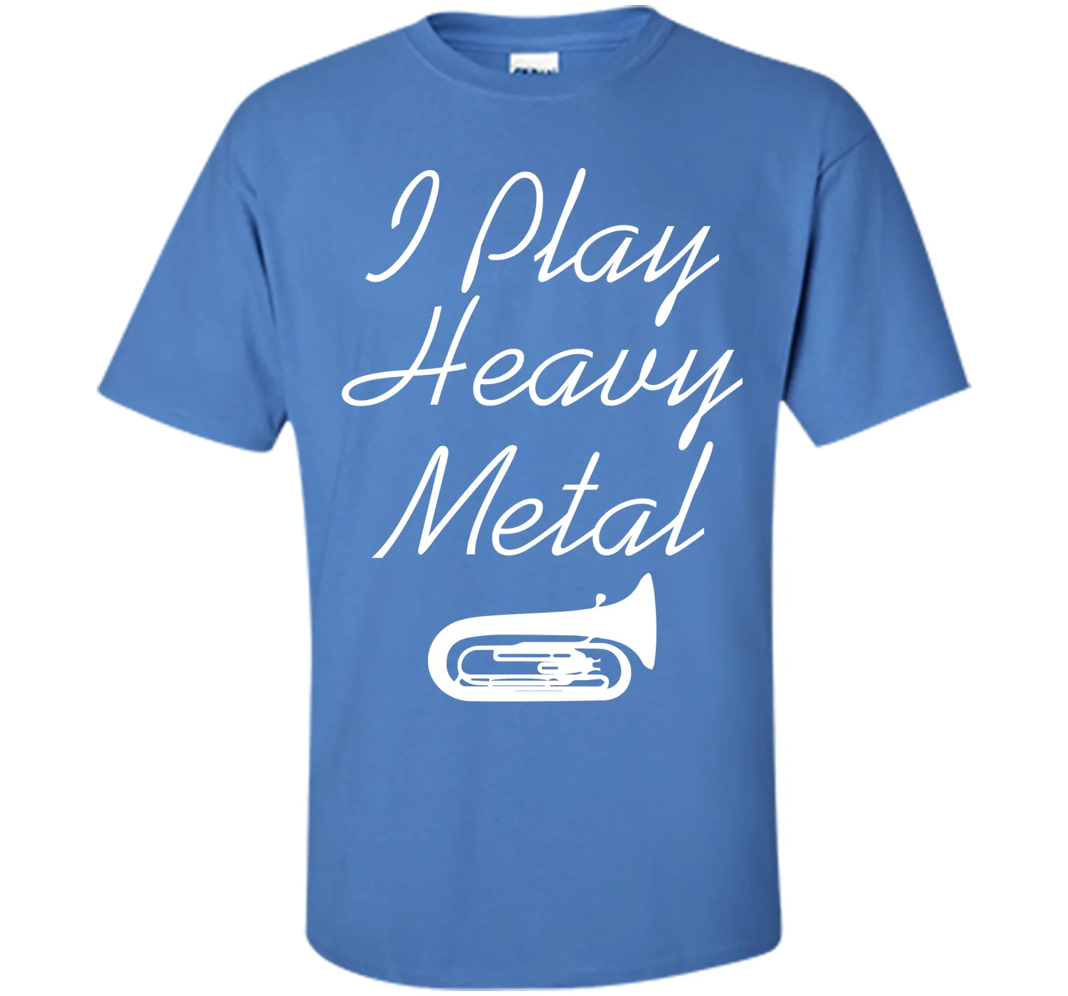 I Play Heavy Metal Funny Tuba T-shirt T-Shirt