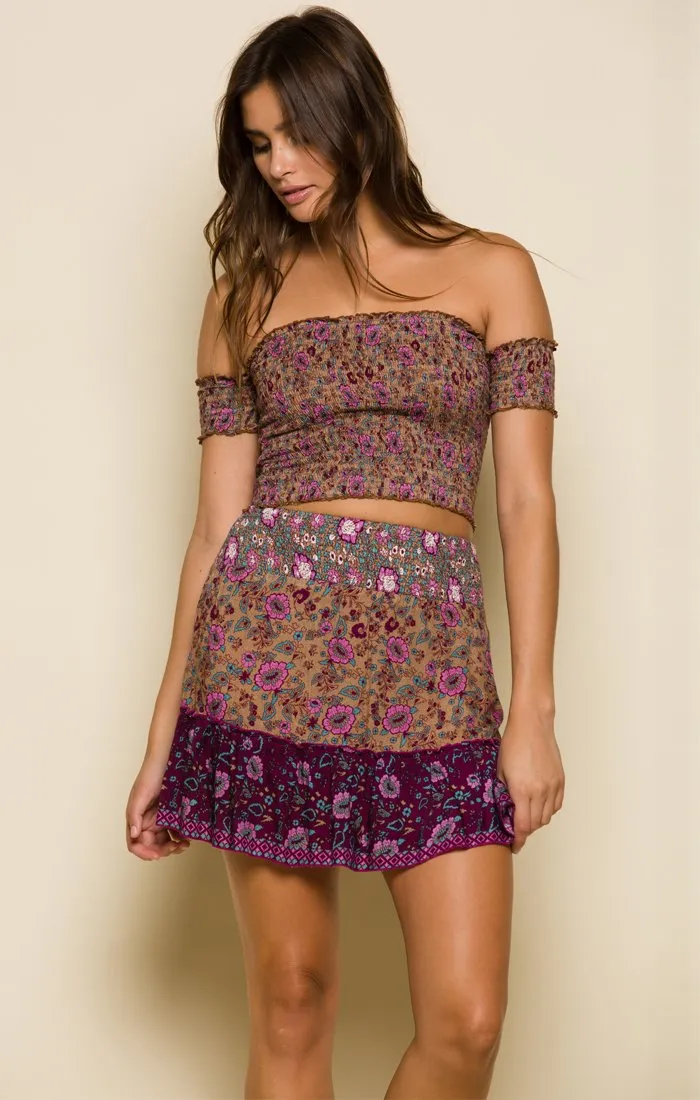 IN BLOOM SHORT SKIRT
