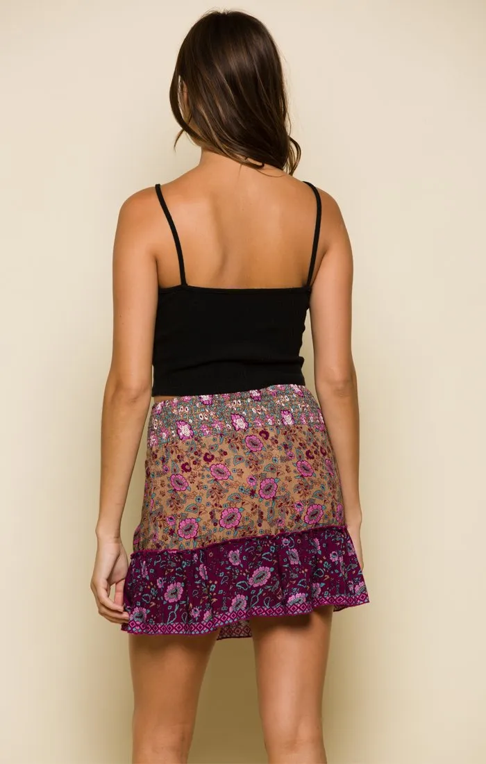 IN BLOOM SHORT SKIRT