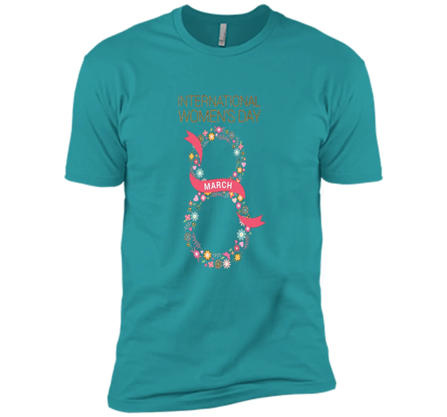 International Women's Day March 8 T Shirt Tee t-shirt