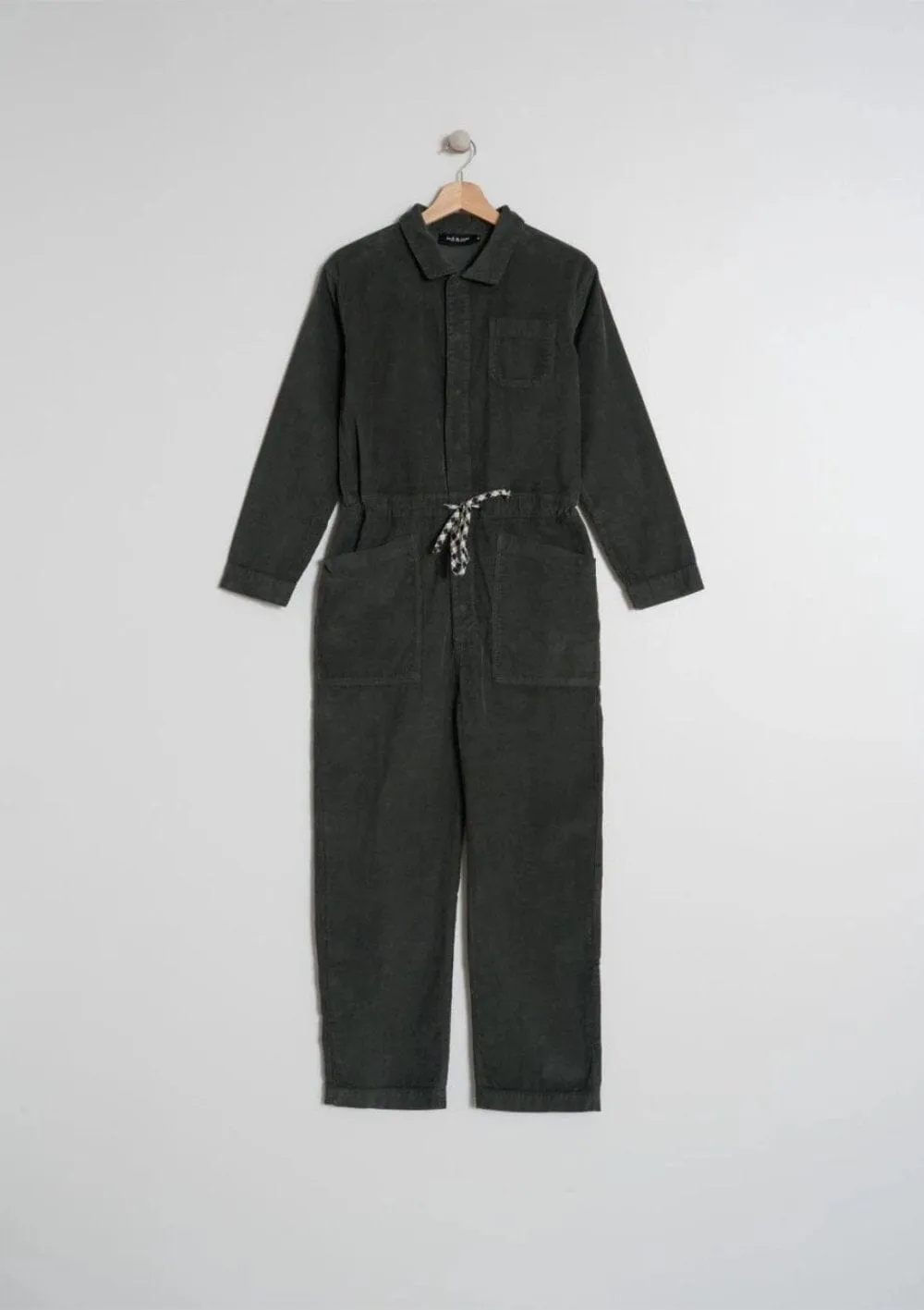Khaki Cord Jumpsuit | Indi & Cold
