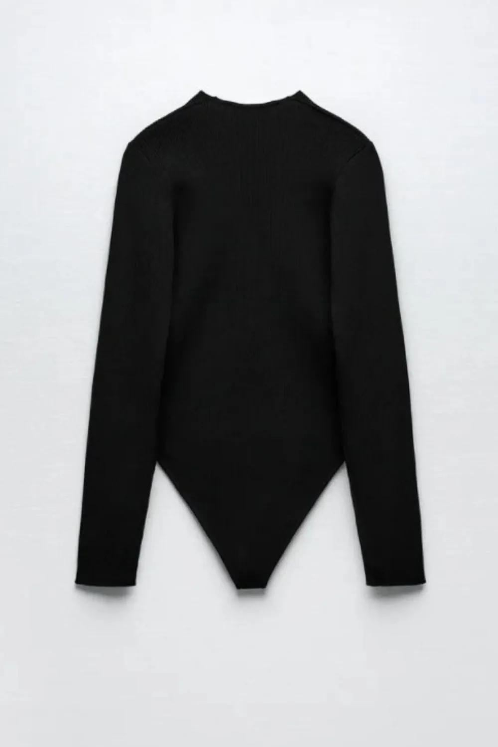 Knitted Body With Deep Decollete Top