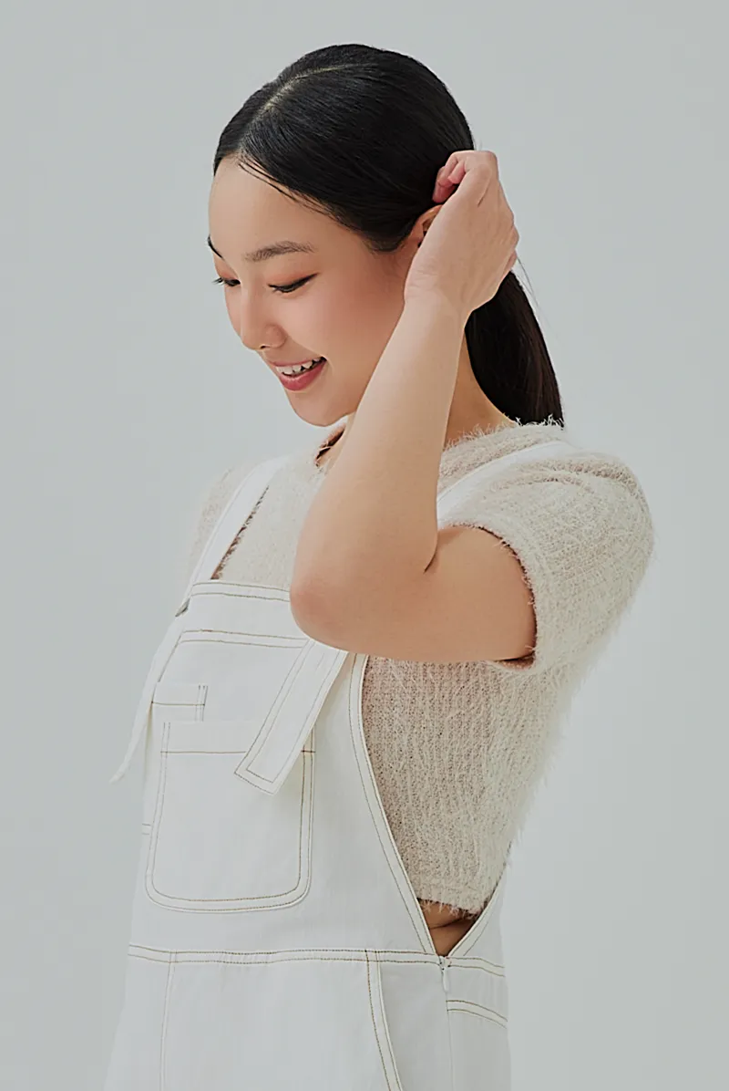 Kori Front Pockets Overall Romper