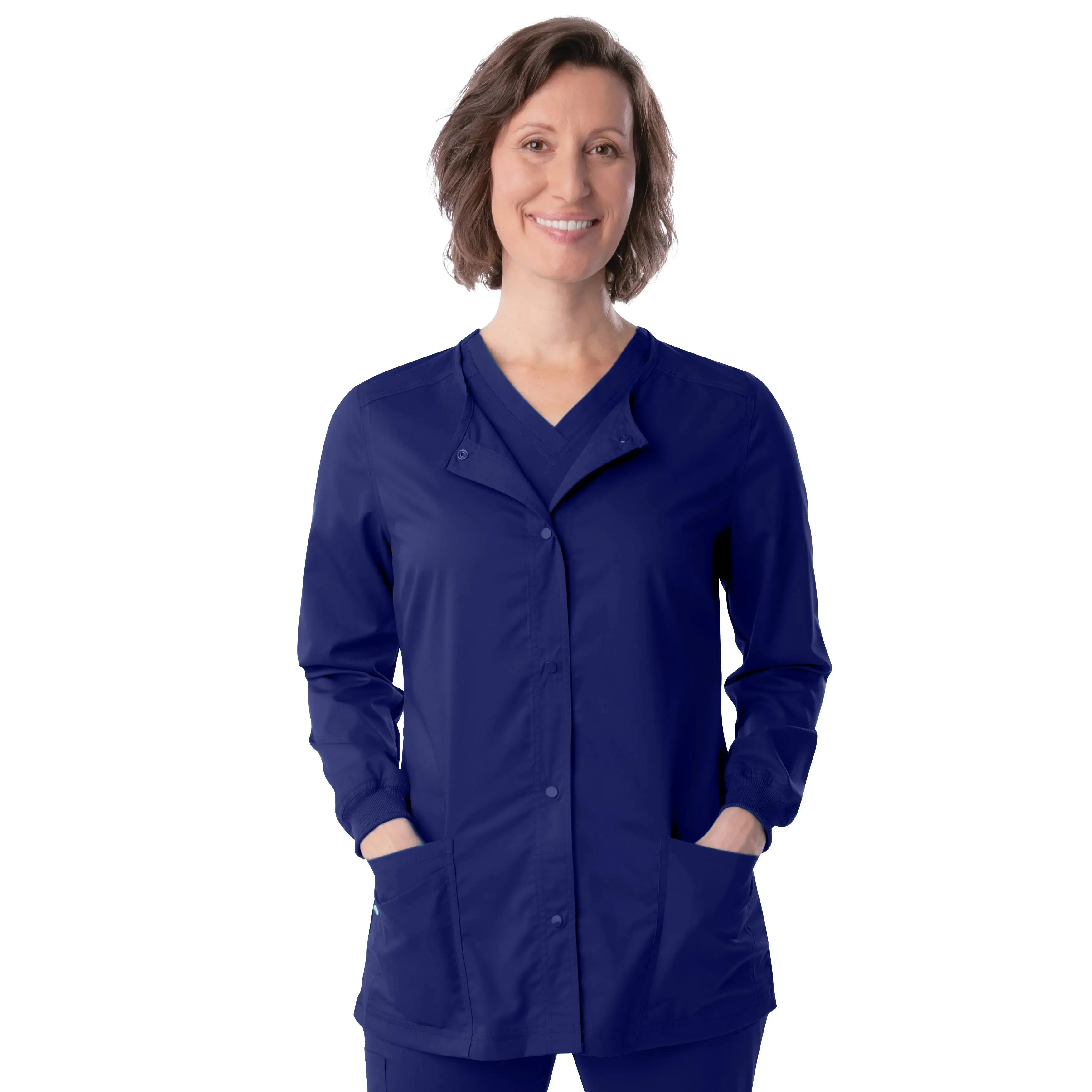 Landau ProFlex Women's Warm-Up Scrub Jacket