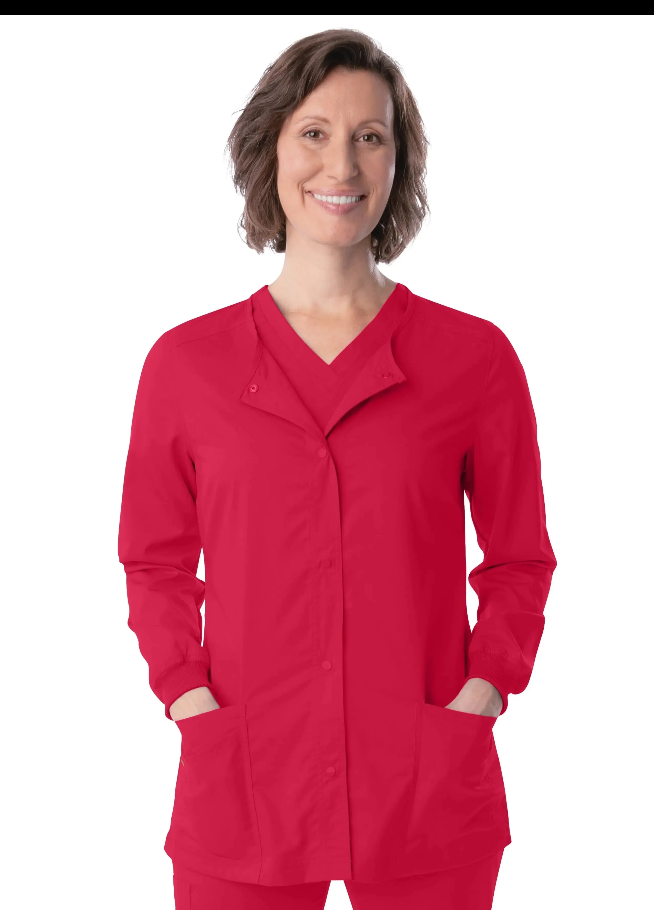 Landau ProFlex Women's Warm-Up Scrub Jacket