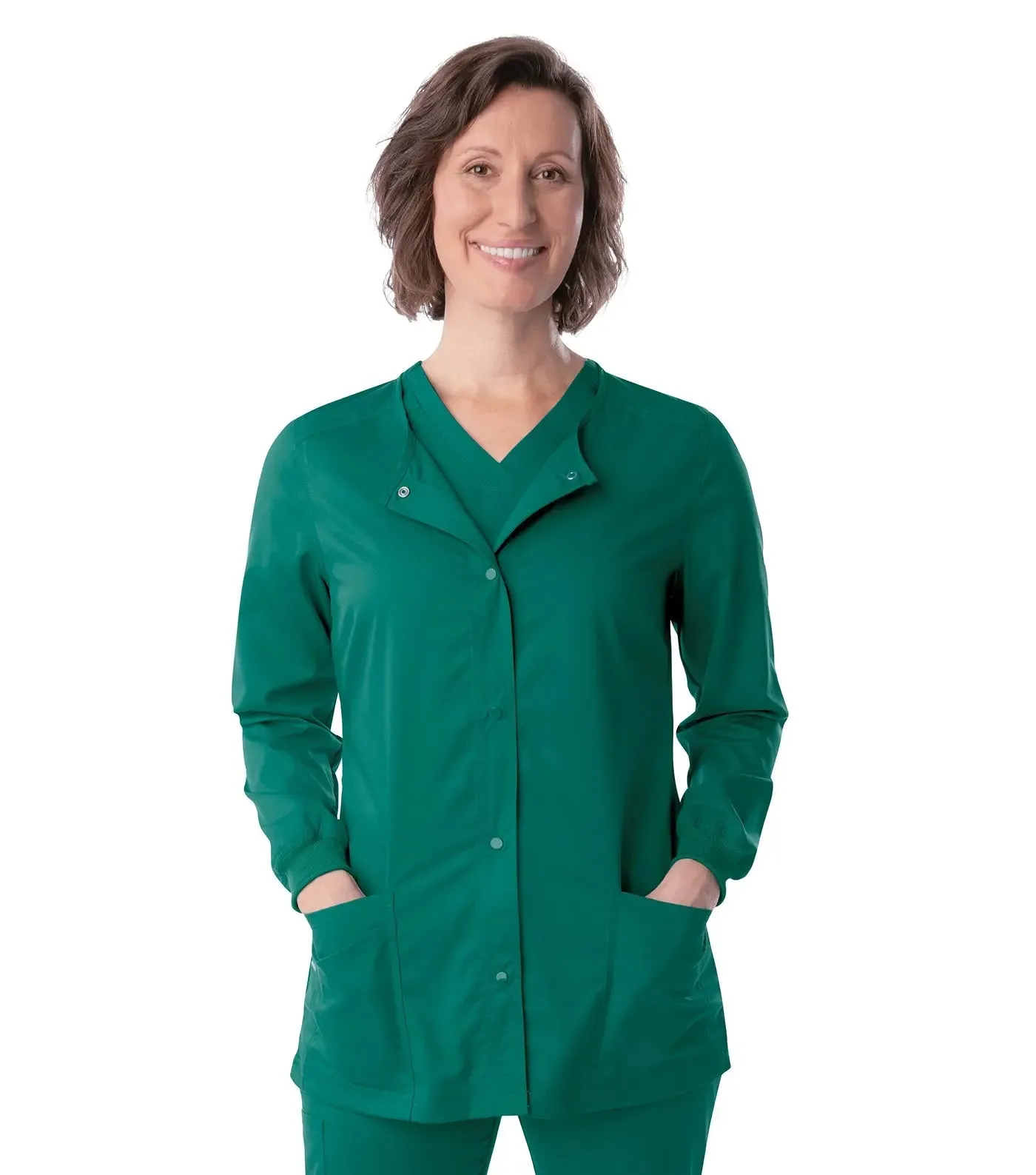Landau ProFlex Women's Warm-Up Scrub Jacket