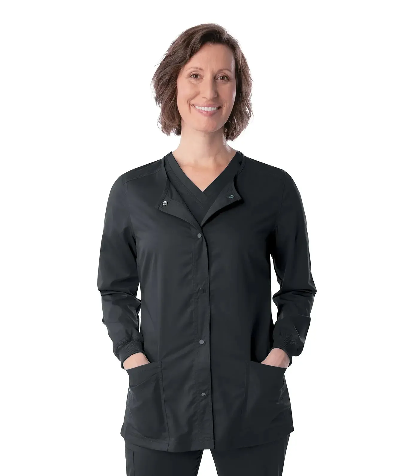 Landau ProFlex Women's Warm-Up Scrub Jacket