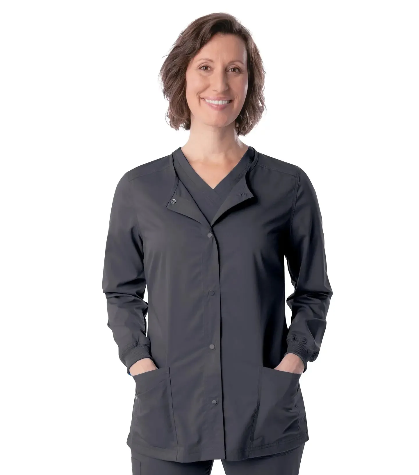 Landau ProFlex Women's Warm-Up Scrub Jacket