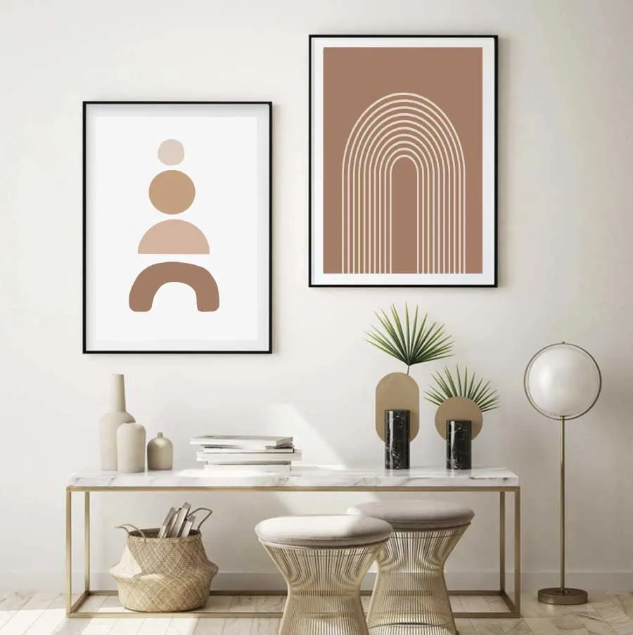 Layer by Layer Abstract Print