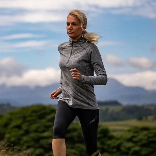 Long Sleeve Half Zip Mid Layer - Women's