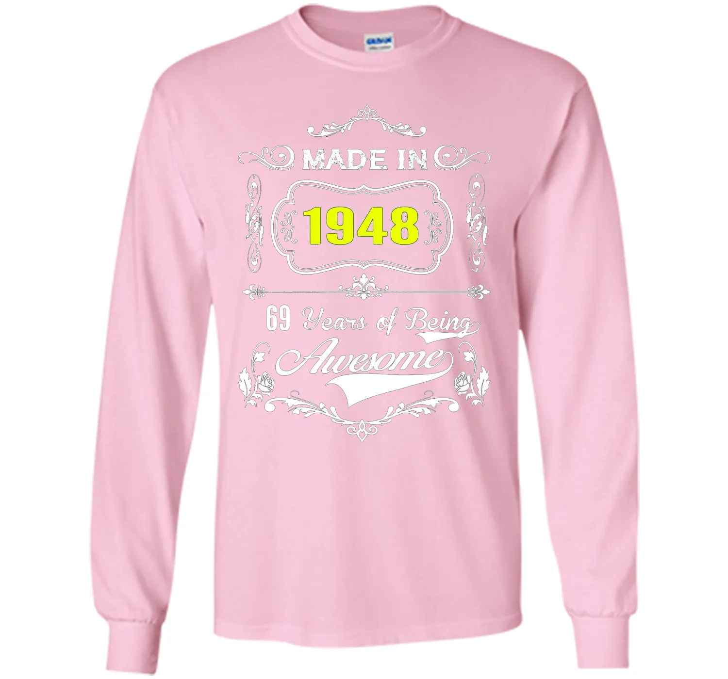 Made in 1948 Tshirt 69th Birthday 69 Years Gift