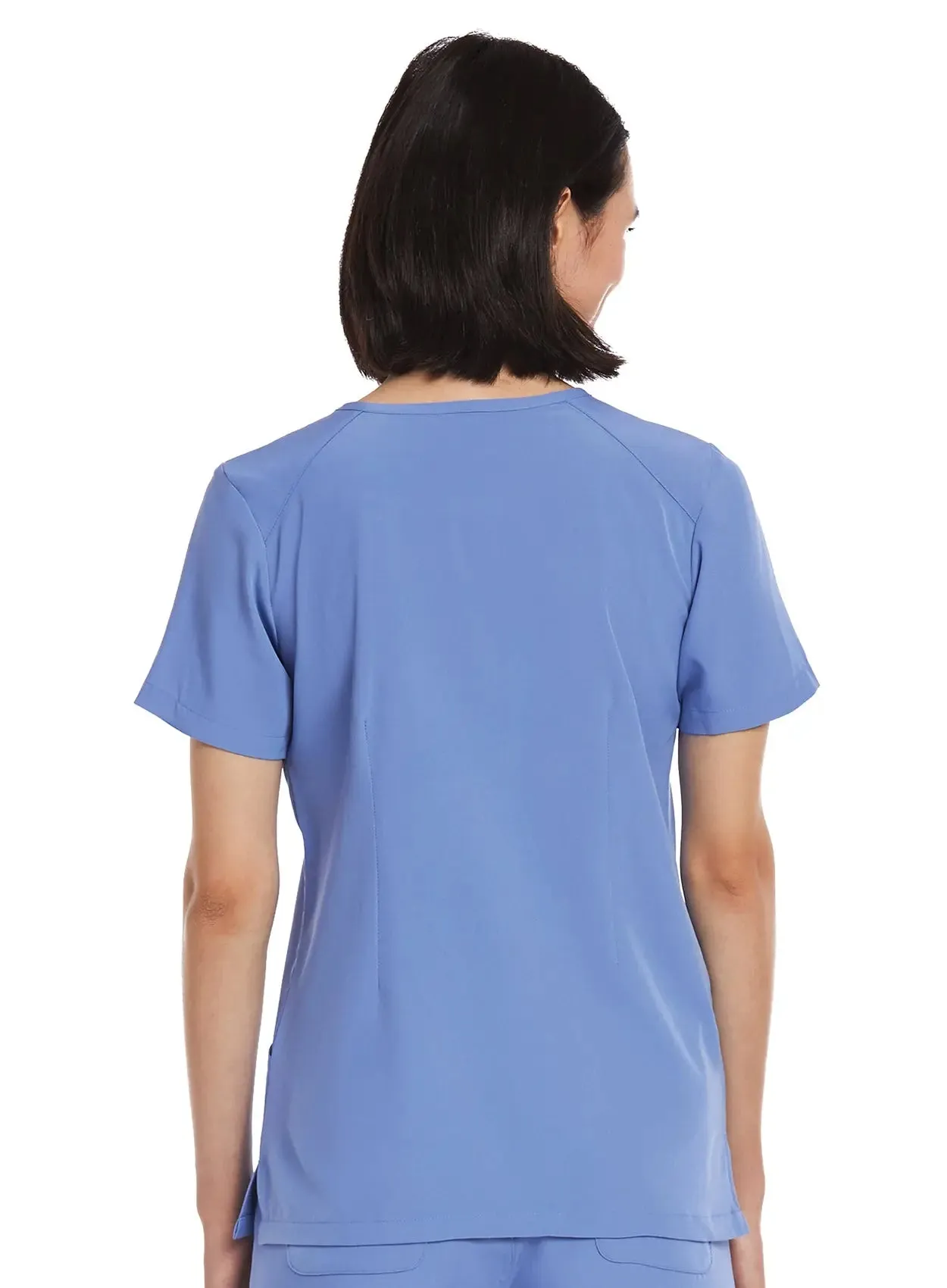 Maevn Women's V-neck Scrub Top