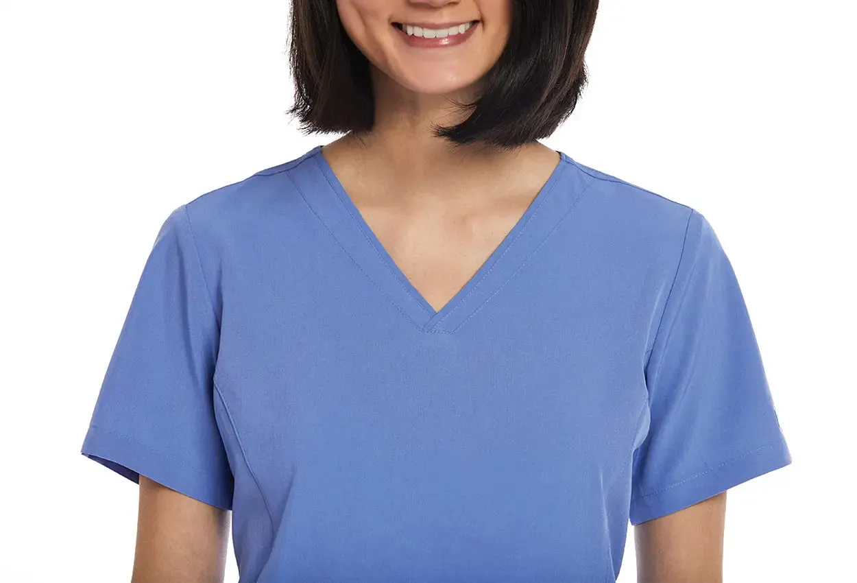 Maevn Women's V-neck Scrub Top