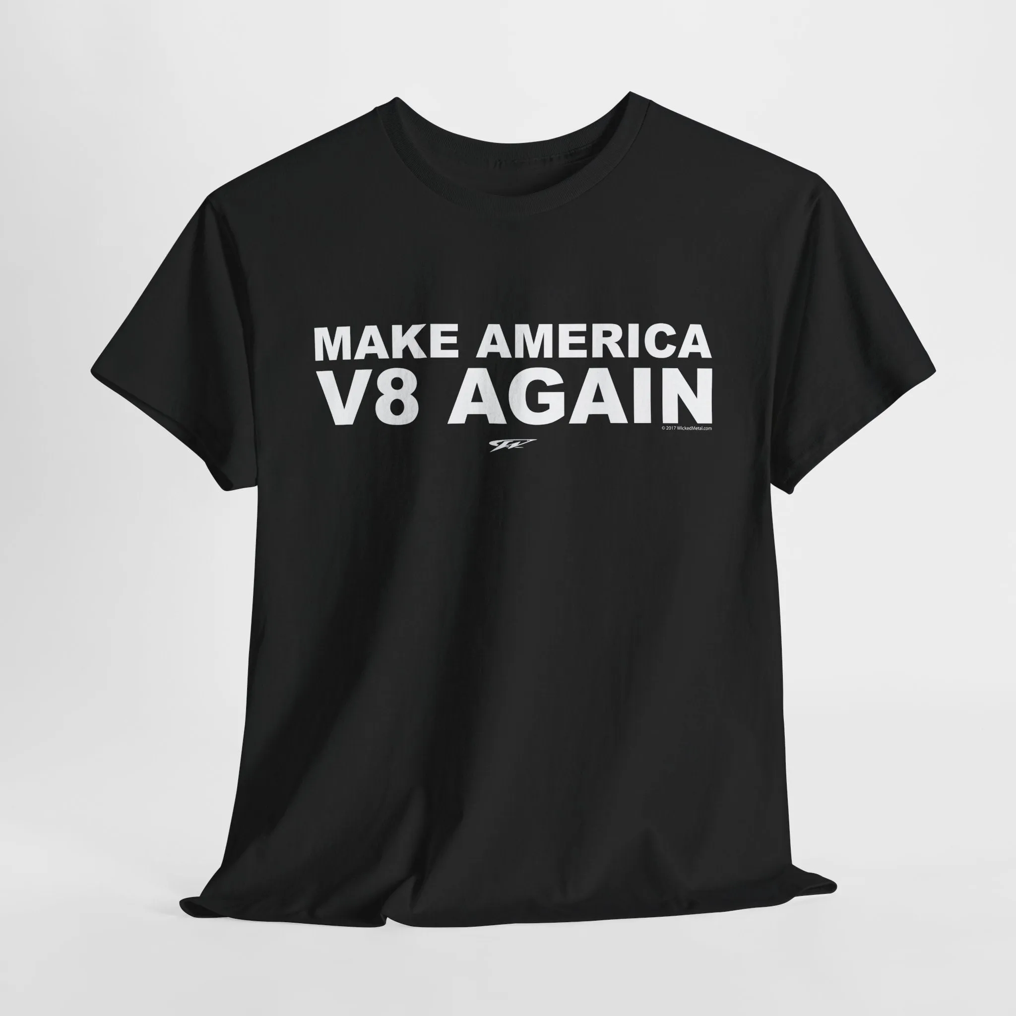 Make America V8 Again t-shirt, Street racing, drag racing, muscle car shirt - Wicked Metal