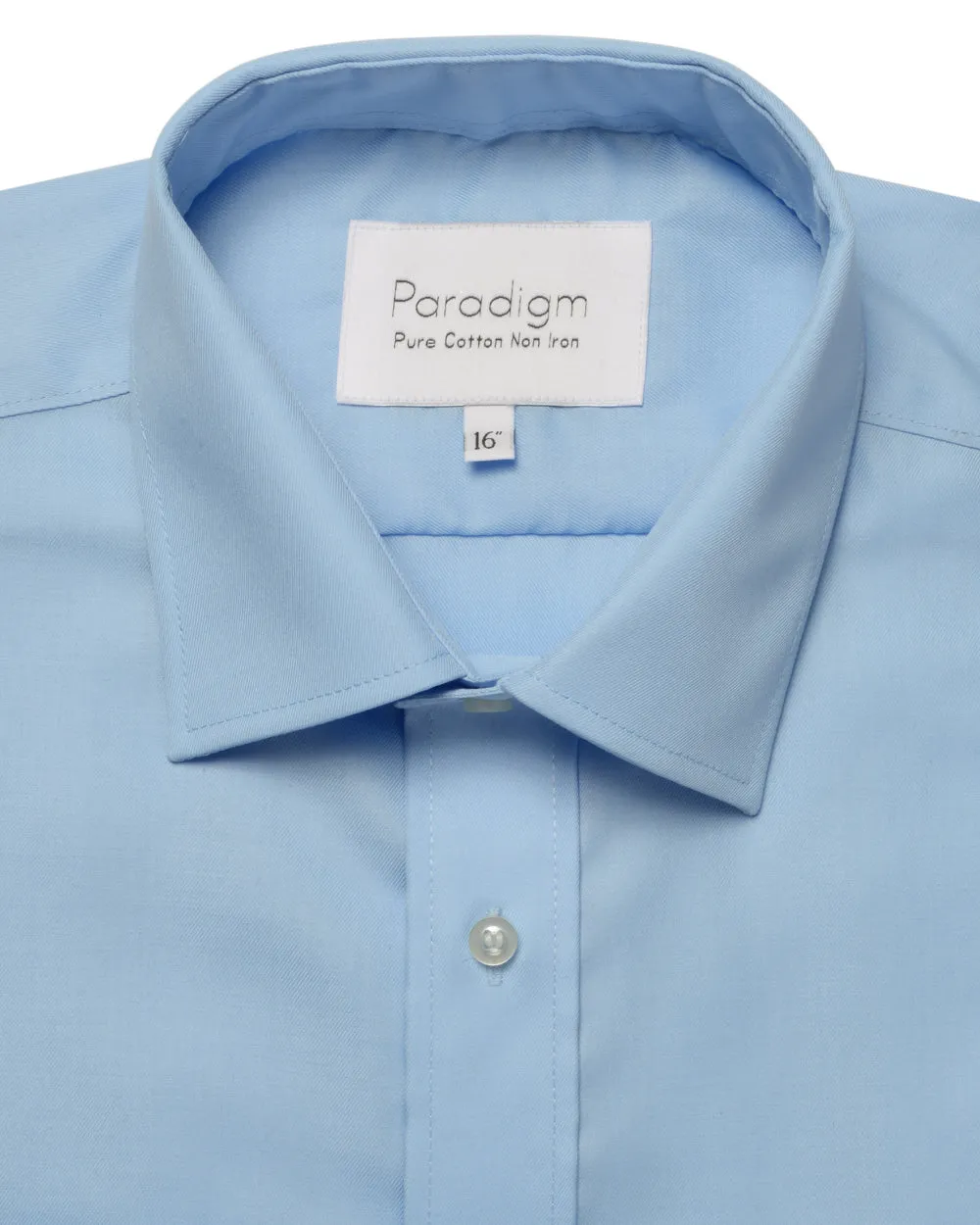 Mens Airforce Blue Luxury Pure Cotton Long Sleeve Shirt