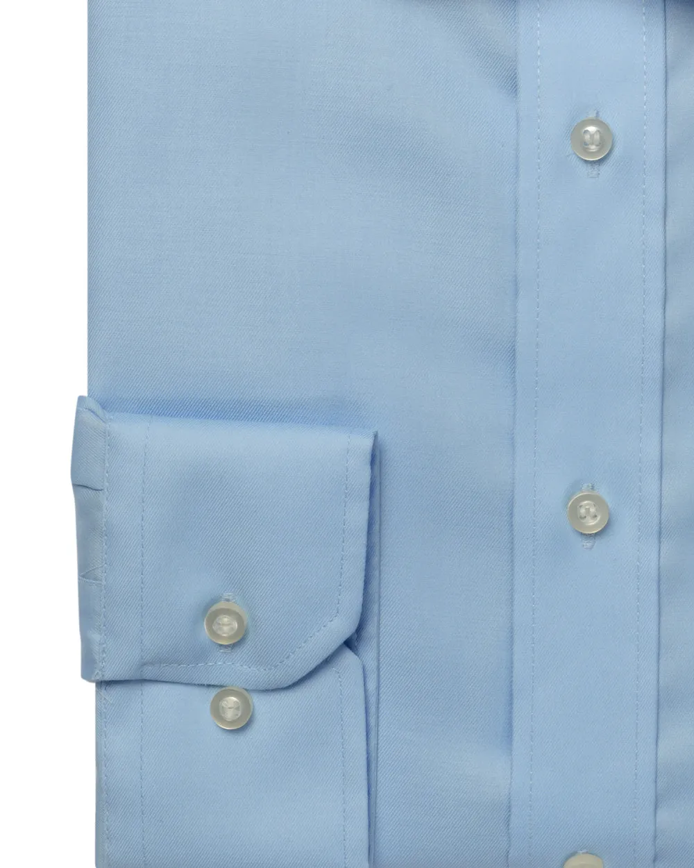 Mens Airforce Blue Luxury Pure Cotton Long Sleeve Shirt