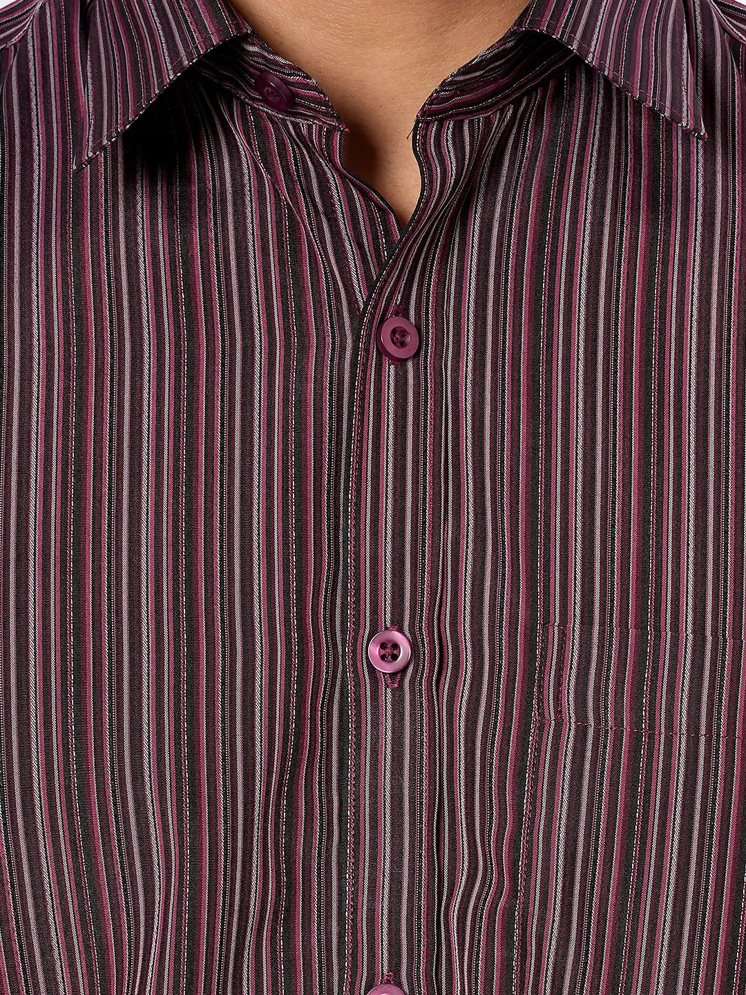 Men's Falcon Striped Formal Shirt