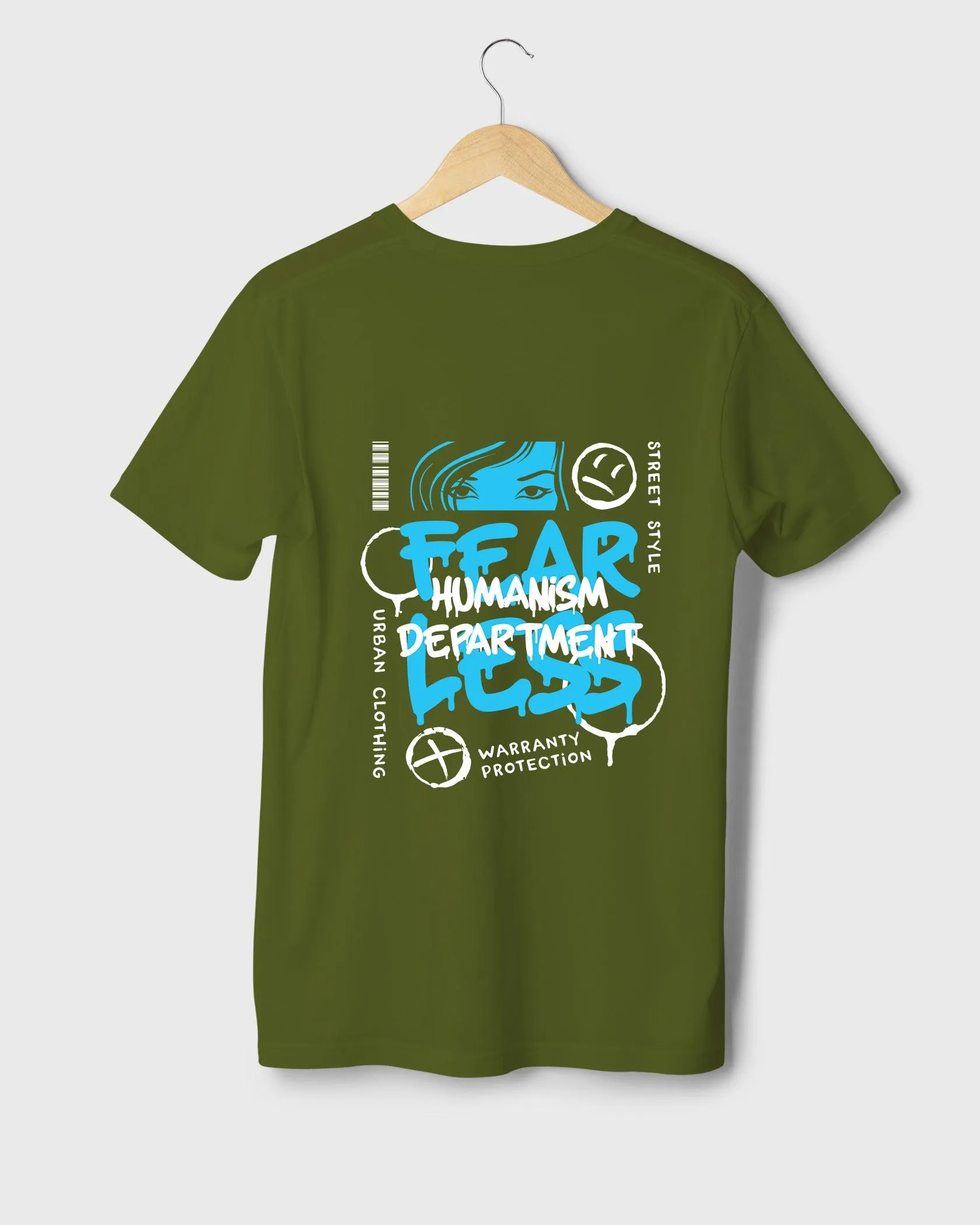 Mens Regular Tshirt Funky Funky Fearless